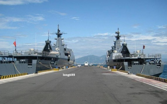 越南第二艘獵豹級輕型護衛艦到貨
