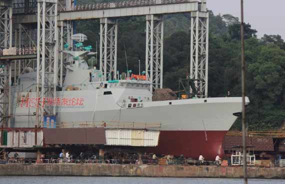 中國堪稱完美隱身戰艦曝光 專獵殺美瀕海戰斗艦