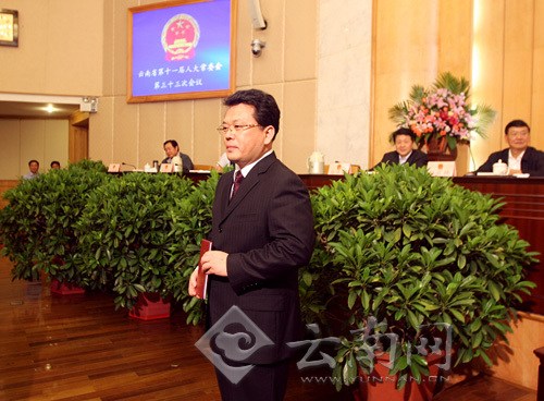 云南省人大常委會任命劉慧晏為省人民政府副省長。（圖片來源：云南網）