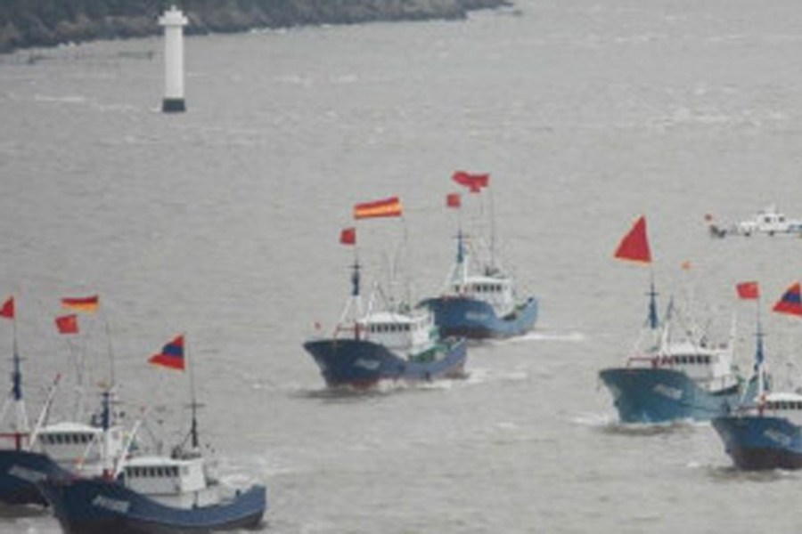 千艘漁船將抵達釣魚島海域作業