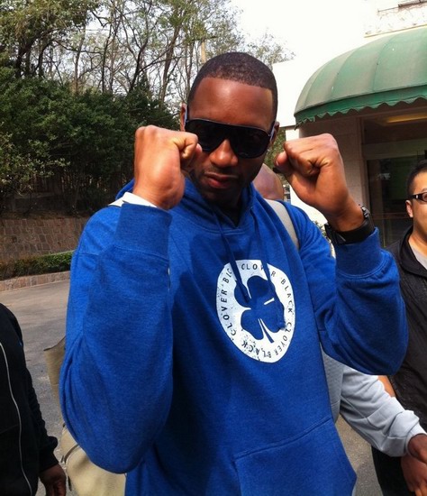 麥蒂接受記者采訪 稱有信心帶領青島隊獲得冠軍