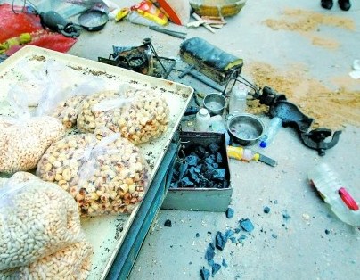 男子操作爆米花機發生爆炸 上唇幾乎被炸掉