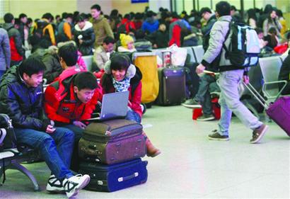 春運學生流迎洪峰 春運學生流迎洪峰