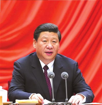 昨天，習近平在中紀委全會上發表重要講話。新華社發