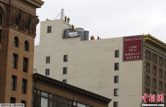 詭異電梯女孩藍可兒陳尸酒店水箱 詭異電梯女孩藍可兒陳尸酒店水箱
