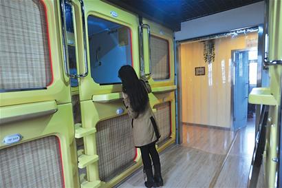 膠囊旅館登陸青島仨月沒開張 消防審批難 膠囊旅館登陸青島仨月沒開張 消防審批難