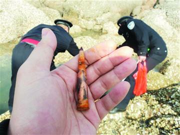 魯迅公園水灣驚現50多顆子彈 魯迅公園水灣驚現50多顆子彈