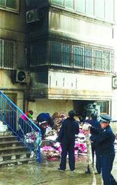 吉林路傳單引發大火 吉林路傳單引發大火